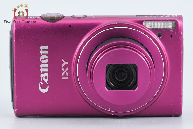 Canon IXY 620F Pink 12.1 MP Digital Camera from Japan