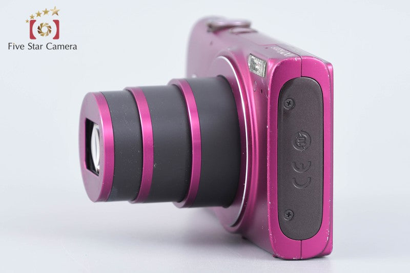 Canon IXY 620F Pink 12.1 MP Digital Camera from Japan