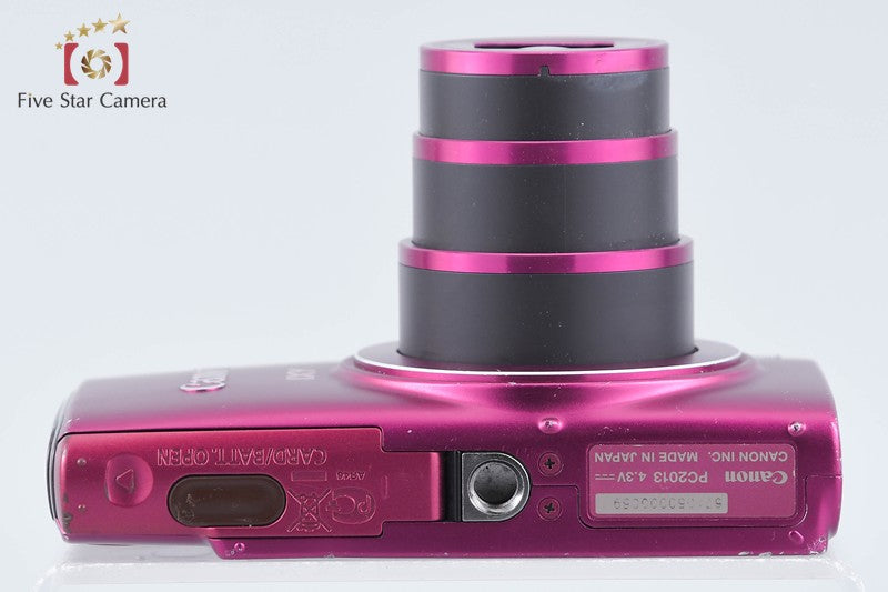 Canon IXY 620F Pink 12.1 MP Digital Camera from Japan