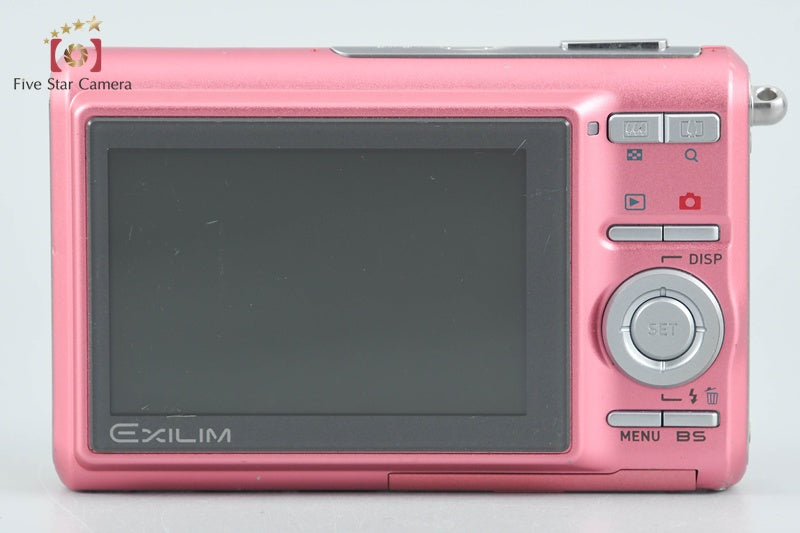 CASIO EXILIM EX-Z75 Pink 7.2 MP Digital Camera from Japan