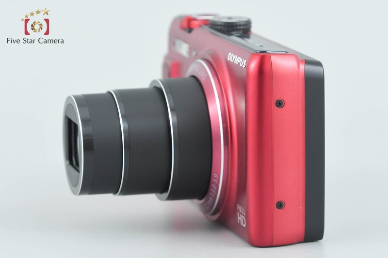 Olympus Stylus SH-21 Red 16.0 MP Digital Camera from Japan