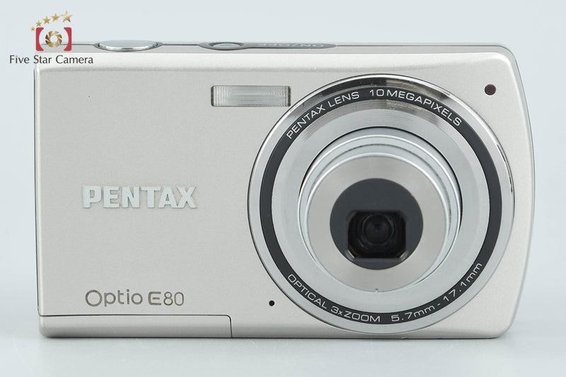 PENTAX Optio E80 10.0 MP Digital Camera w/ Box from Japan