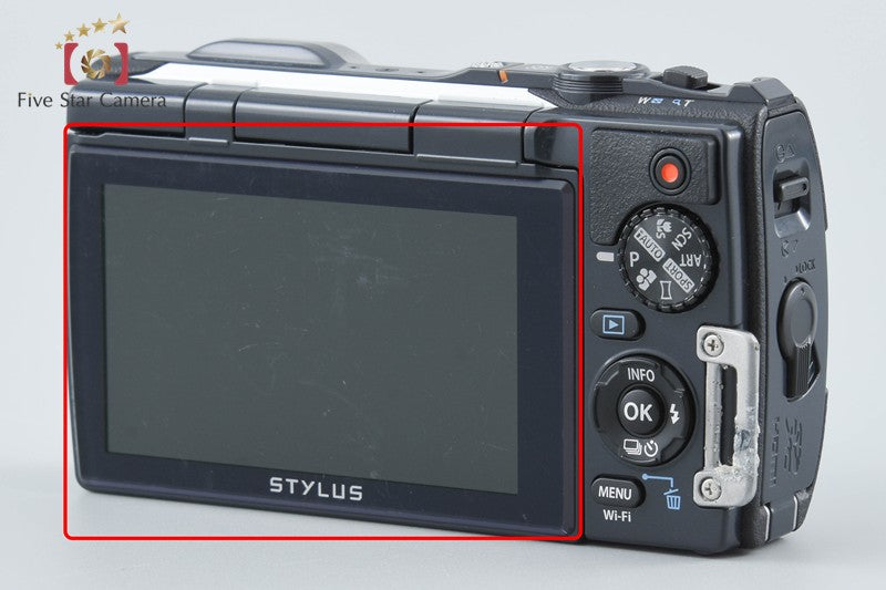 Olympus STYLUS TG-870 Tough White 16.0 MP Waterproof Digital Camera from Japan