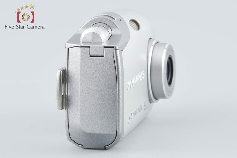 Olympus μ-mini DIGITAL Jewelry Silver 4.0 MP Digital Camera from Japan