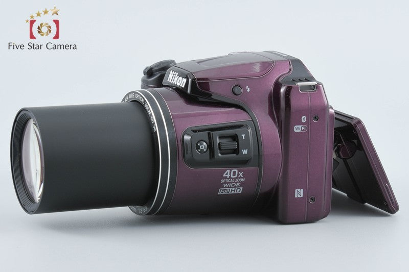 Nikon COOLPIX B500 Plum 16.0 MP Digital Camera w/ Box from Japan