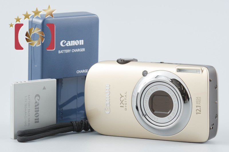 Canon IXY DIGITAL 510 IS Gold 12.1 MP Digital Camera from Japan