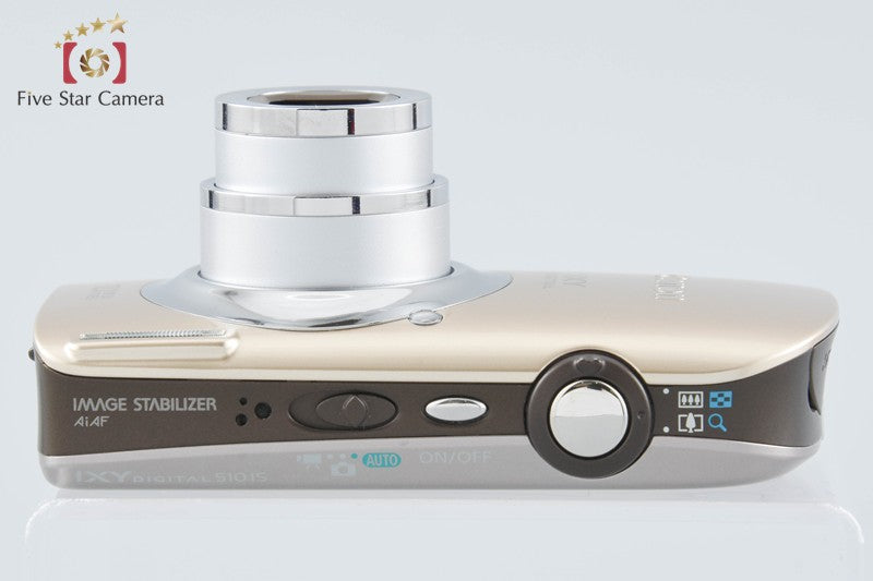 Canon IXY DIGITAL 510 IS Gold 12.1 MP Digital Camera from Japan
