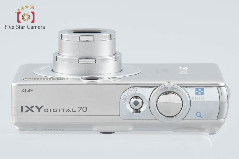 Canon IXY DIGITAL 70 Silver 6.0 MP Digital Camera from Japan