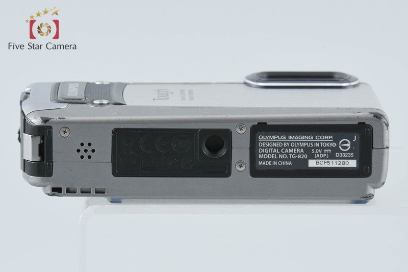 Olympus TOUGH TG-820 Silver 12.0 MP Waterproof Digital Camera from Japan