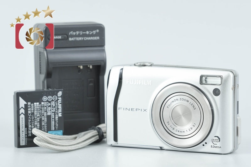 Fujifilm FinePix F40fd Silver 8.3 MP Digital Camera from Japan