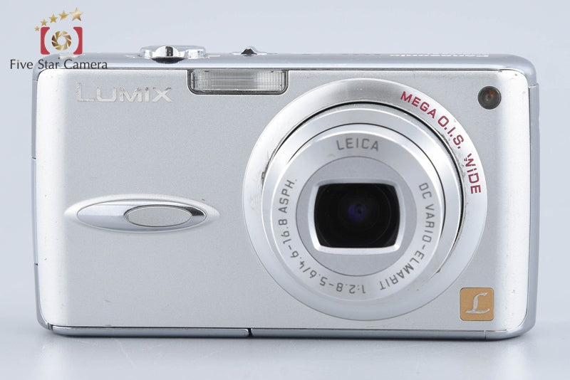 Panasonic LUMIX DMC-FX01 Silky Silver 6.0 MP Digital Camera from Japan