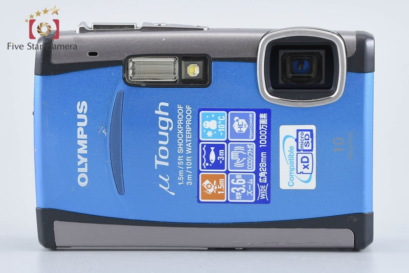 Olympus μ TOUGH-6000 Blue 10.0 MP Digital Camera from Japan
