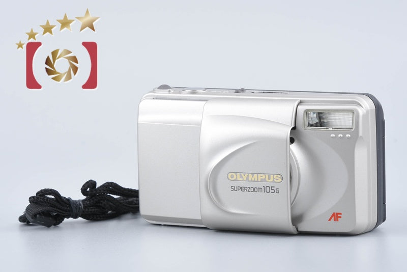 Olympus SUPERZOOM 105G 35mm Point & Shoot Film Camera from Japan