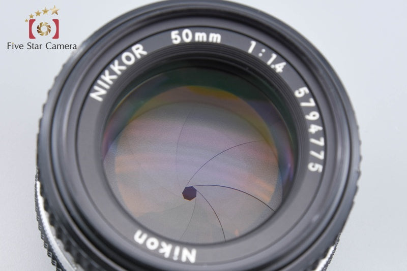 Nikon Ai-S NIKKOR 50mm f/1.4 from Japan