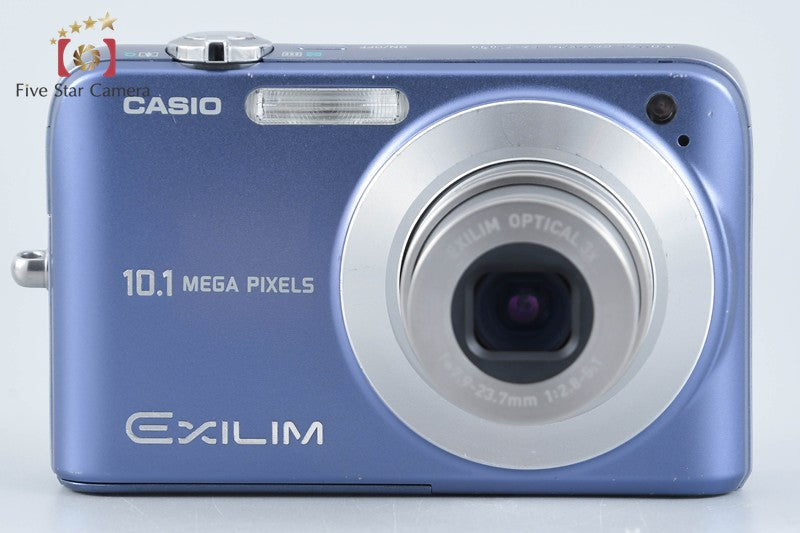 CASIO EXILIM ZOOM EX-Z1050 Blue 10.1 MP Digital Camera from Japan