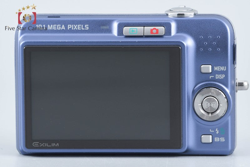 CASIO EXILIM ZOOM EX-Z1050 Blue 10.1 MP Digital Camera from Japan