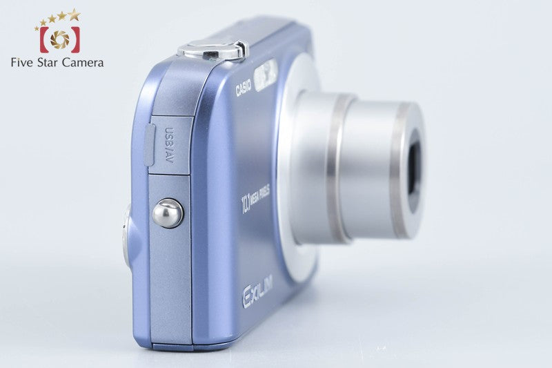 CASIO EXILIM ZOOM EX-Z1050 Blue 10.1 MP Digital Camera from Japan