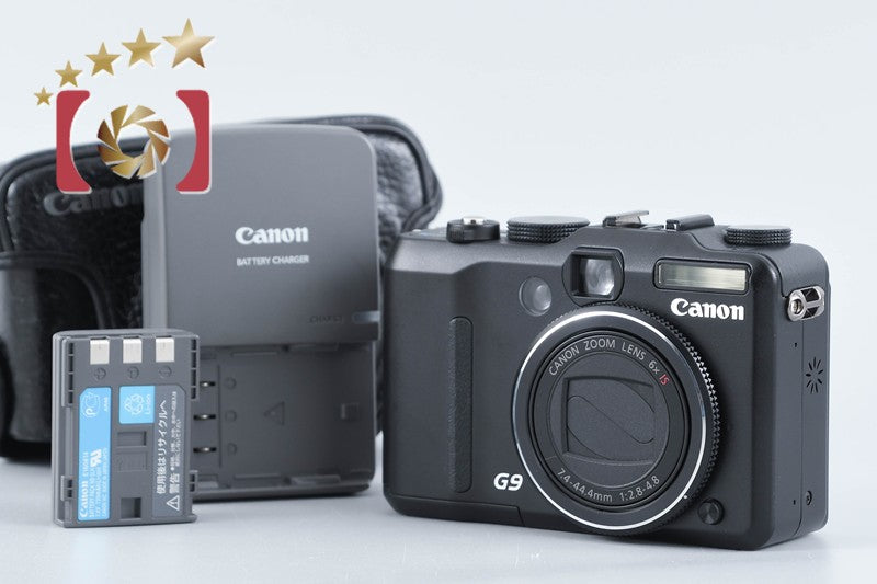 Canon PowerShot G9 Black 12.1 MP Digital Camera from Japan