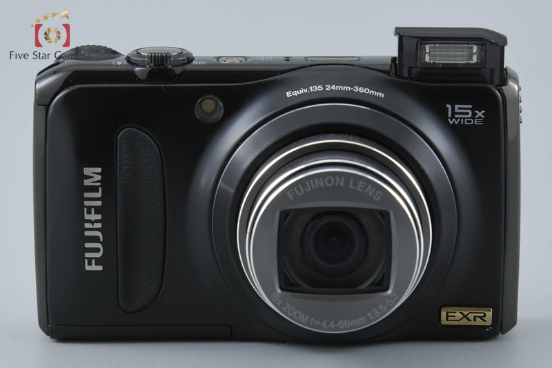 Fujifilm FinePix F300EXR Black 12.0 MP Digital Camera w/ Box from Japan