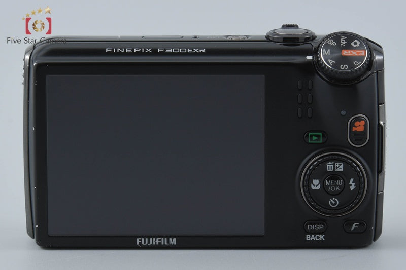 Fujifilm FinePix F300EXR Black 12.0 MP Digital Camera w/ Box from Japan