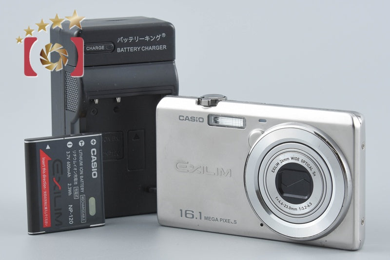 CASIO EXILIM EX-ZS12 Silver 16.1 MP Digital Camera from Japan