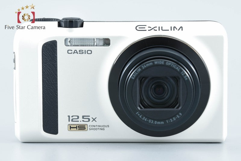 CASIO EXILIM EX-ZR310 White 16.1 MP Digital Camera from Japan