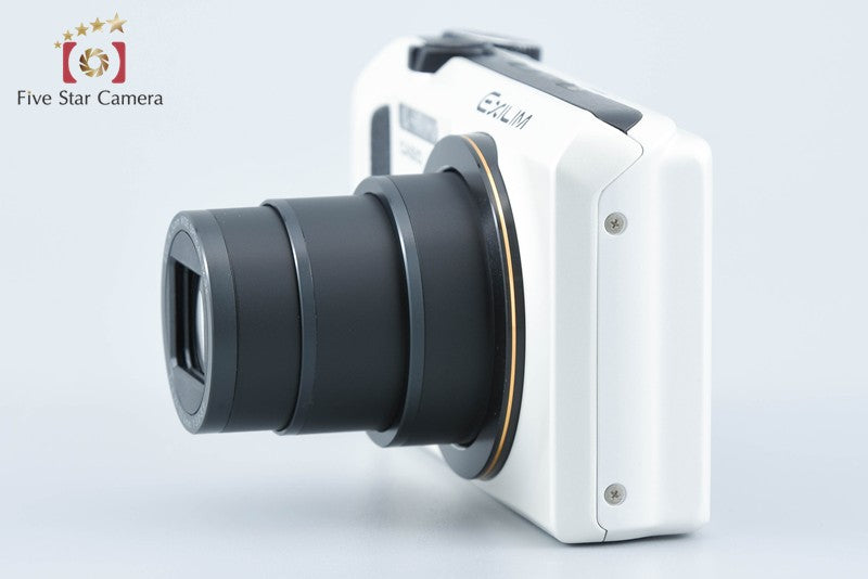 CASIO EXILIM EX-ZR310 White 16.1 MP Digital Camera from Japan