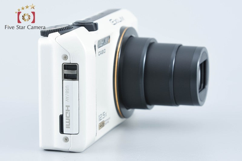 CASIO EXILIM EX-ZR310 White 16.1 MP Digital Camera from Japan