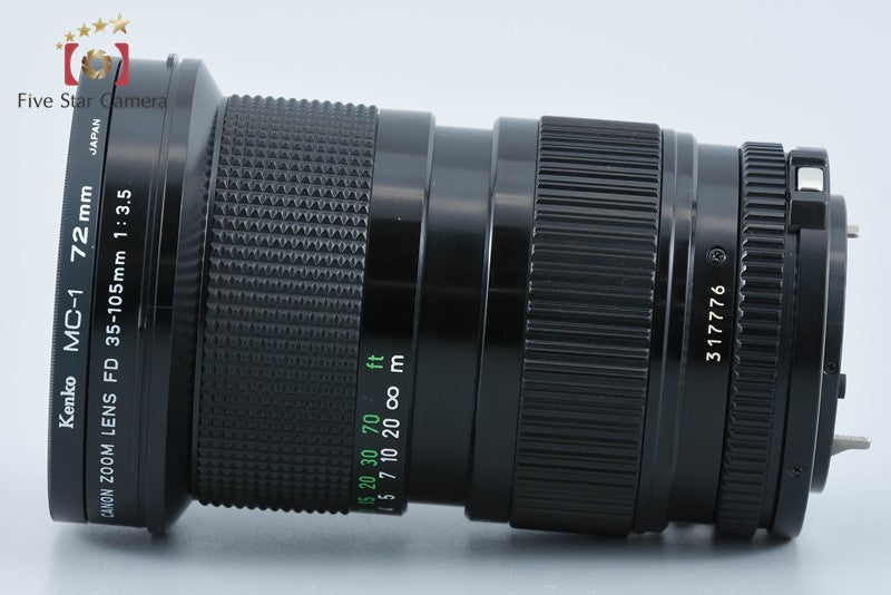 Canon New FD 35-105mm f/3.5 from Japan