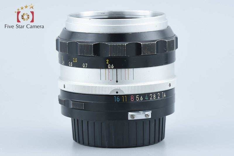 Nikon NIKKOR-S Auto 50mm f/1.4 Non Ai Lens