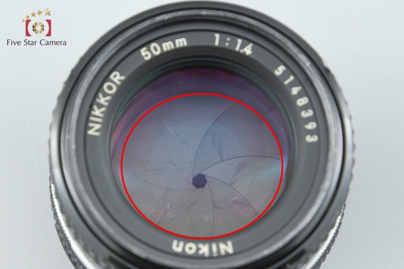 Nikon Ai-S NIKKOR 50mm f/1.4 from Japan