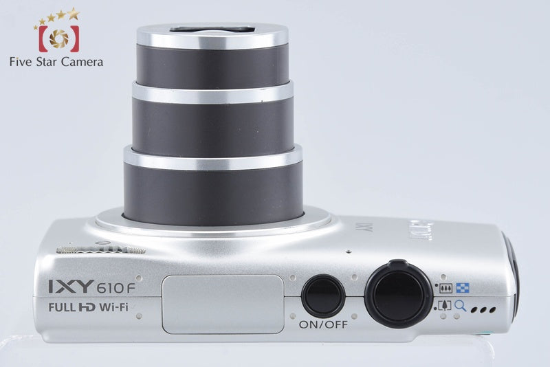 Canon IXY 610F Silver 12.1 MP Digital Camera from Japan