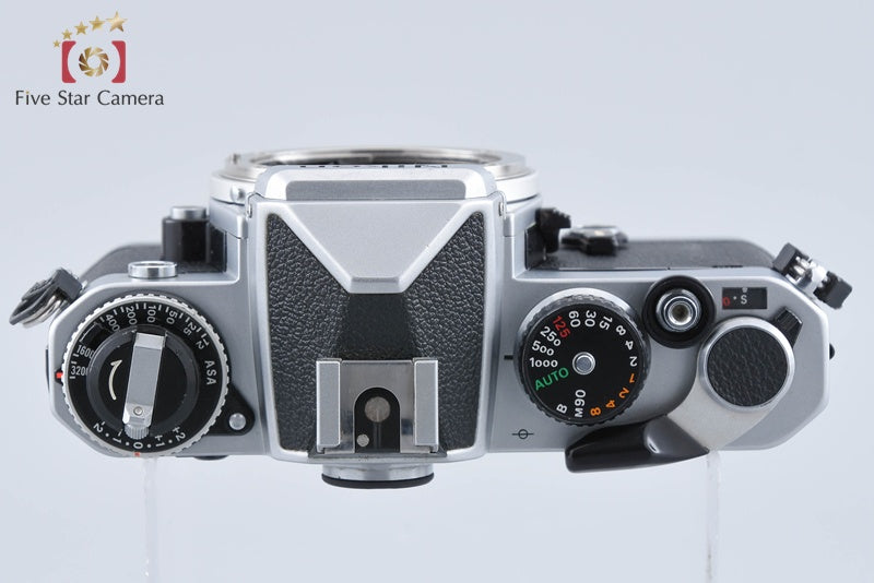 Nikon FE Silver 35mm SLR Film Camera Body from Japan