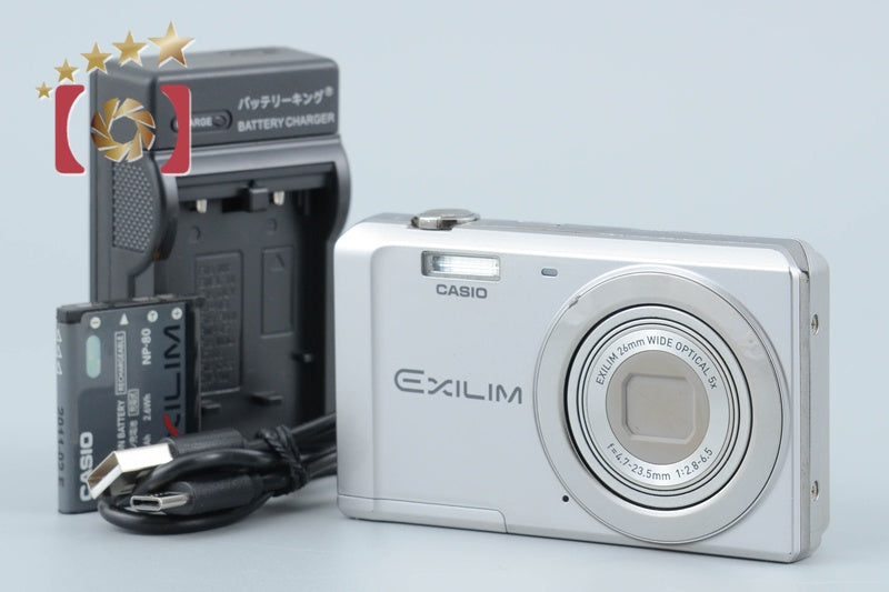CASIO EXILIM EX-ZS5 Silver 14.1 MP Digital Camera from Japan