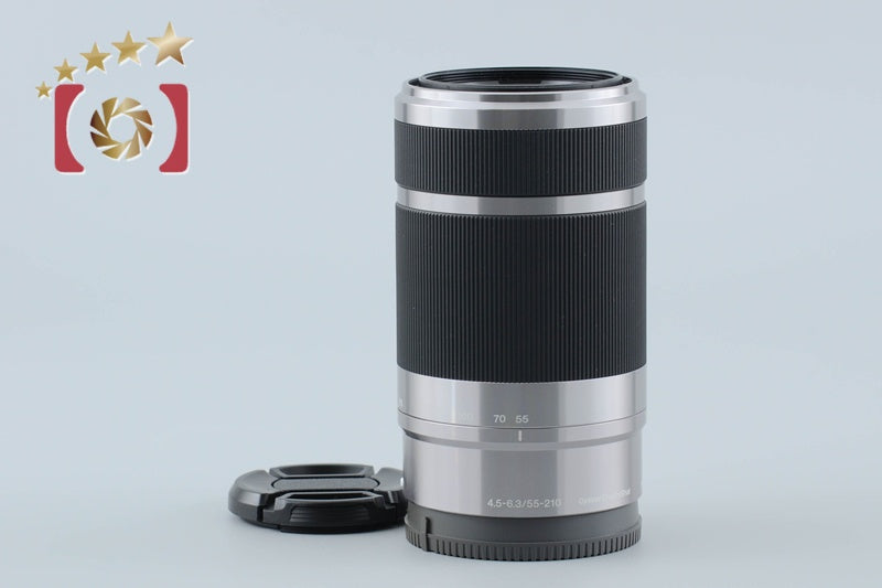 SONY E 55-210mm f/4.5-6.3 OSS Silver SEL55210 from Japan