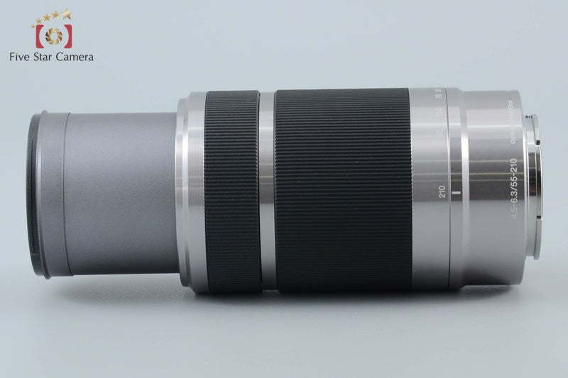 SONY E 55-210mm f/4.5-6.3 OSS Silver SEL55210 from Japan