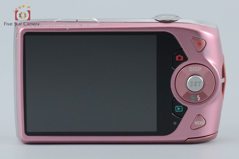 CASIO EXILIM ZOOM EX-Z2000 Pink 14.1 MP Digital Camera from Japan