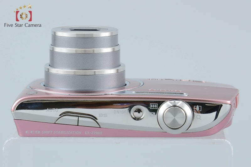 CASIO EXILIM ZOOM EX-Z2000 Pink 14.1 MP Digital Camera from Japan