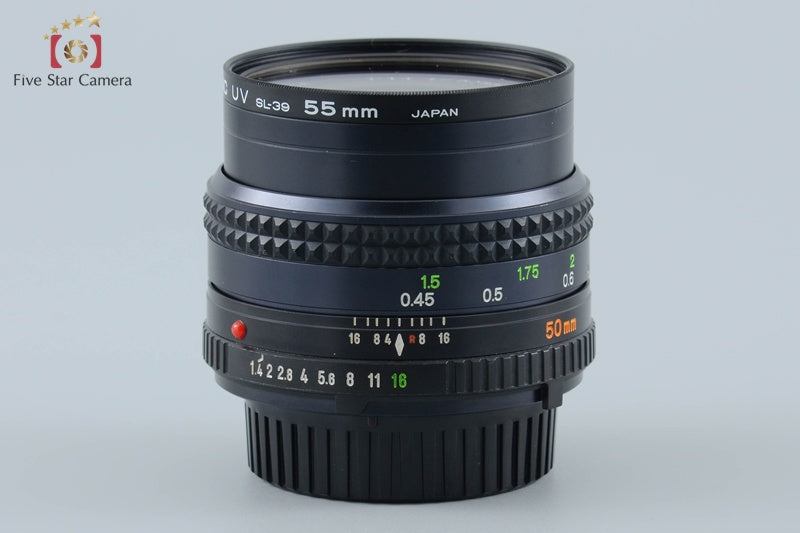 Minolta MD ROKKOR 50mm f/1.4 from Japan