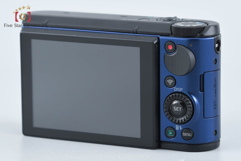CASIO HIGH SPEED EXILIM EX-ZR1600 Blue 16.1 MP Digital Camera from Japan