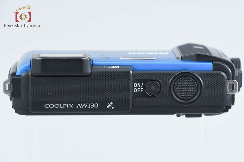 Nikon COOLPIX AW130 Blue 16.5 MP Digital Camera from Japan