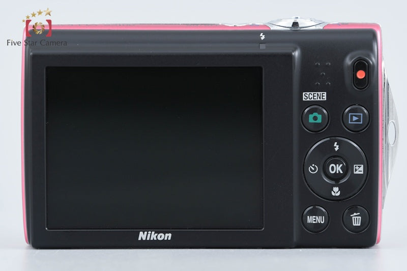 Nikon COOLPIX S5100 Hot Pink 12.2 MP Digital Camera from Japan