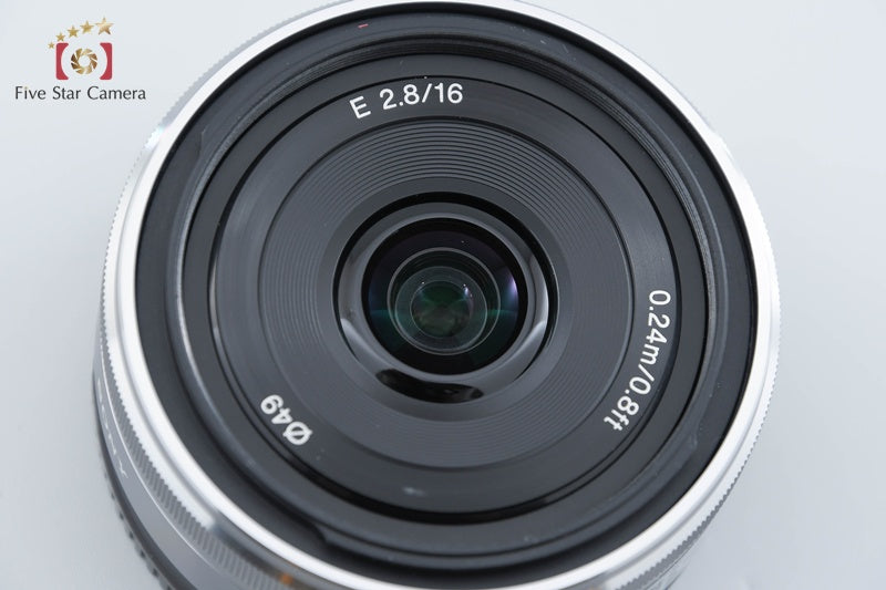 SONY E 16mm f/2.8 SEL16F28 from Japan