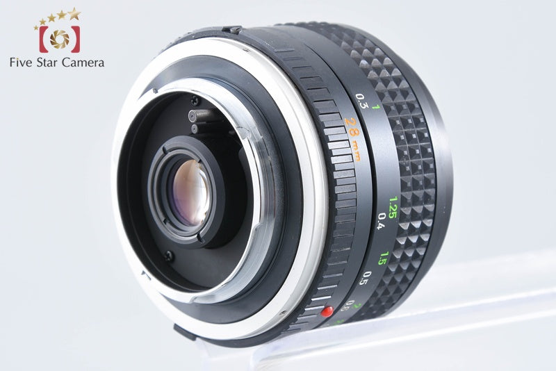MINOLTA MC W.ROKKOR 28mm f/3.5 from Japan