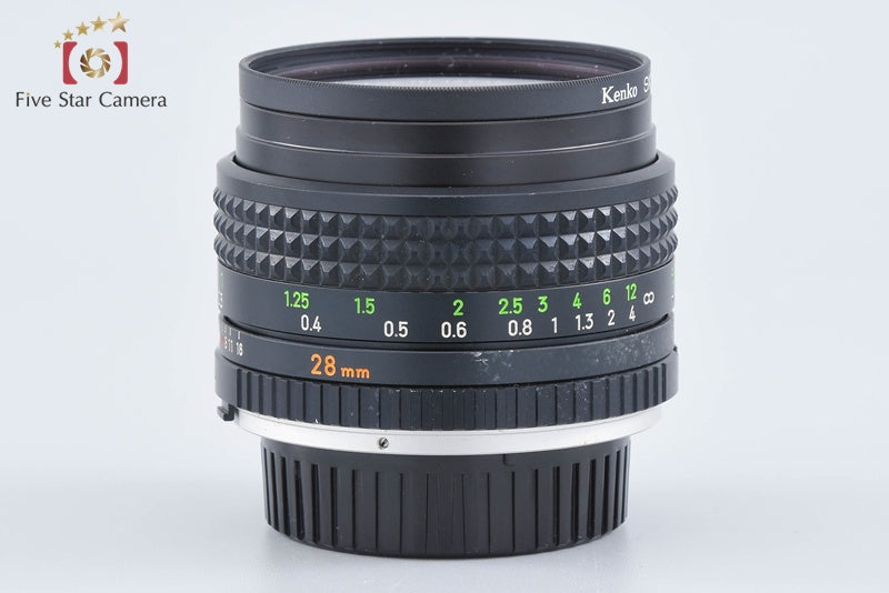 MINOLTA MC W.ROKKOR 28mm f/3.5 from Japan