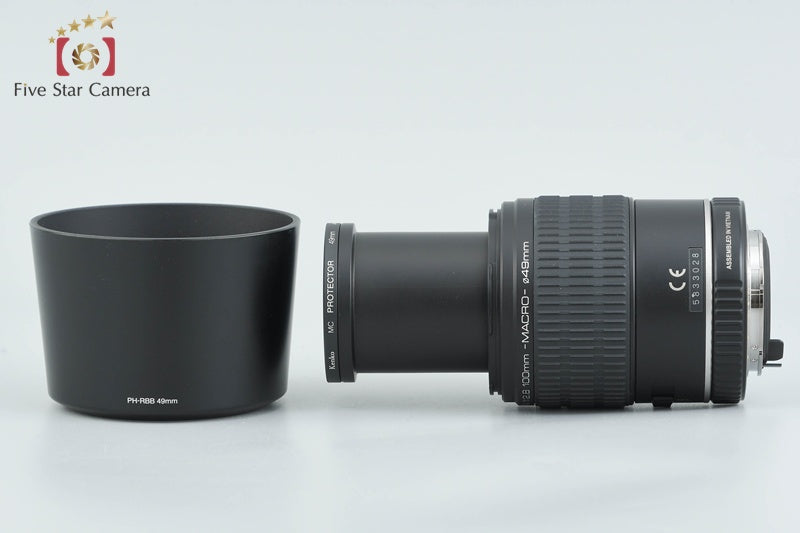 PENTAX SMC D FA MACRO 100mm f/2.8 from Japan
