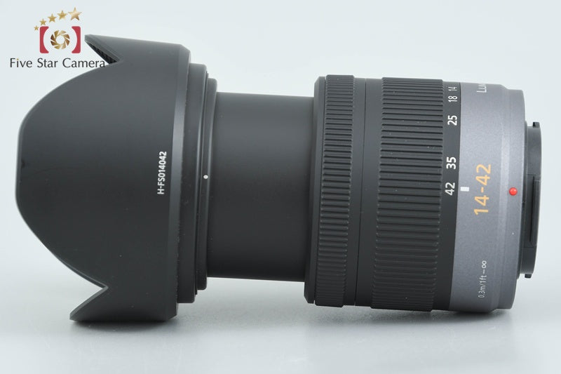 Panasonic LUMIX G VARIO 14-42mm f/3.5-5.6 ASPH MEGA O.I.S. H-FS014042 from Japan