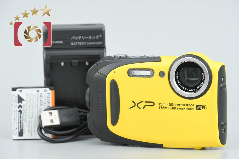 Fujifilm FinePix XP80 Yellow 16.4 MP Digital Camera from Japan