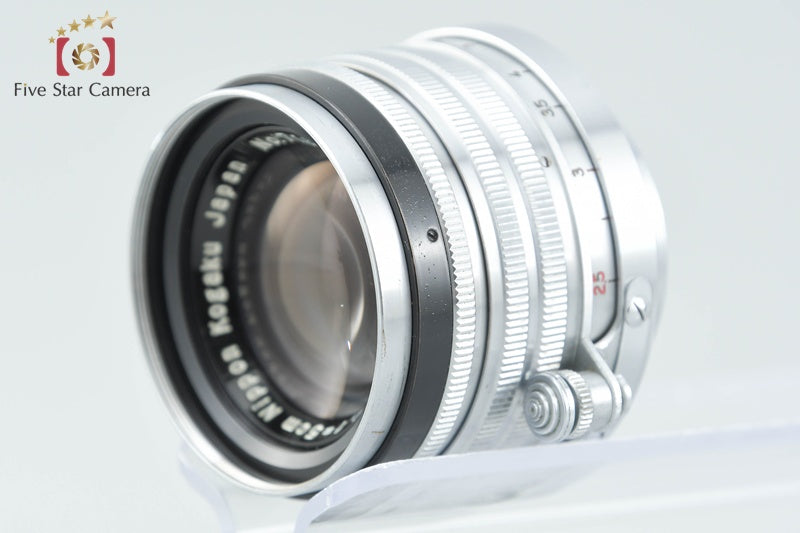 Nikon NIKKOR-H.C 50mm f/2 Black Belt L39 LTM Leica Thread Mount Lens from Japan