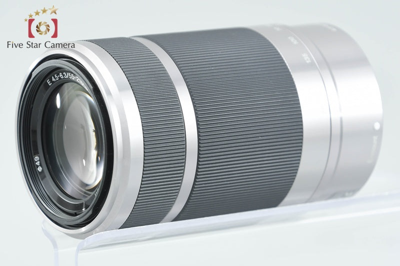 SONY E 55-210mm f/4.5-6.3 OSS Silver SEL55210 from Japan